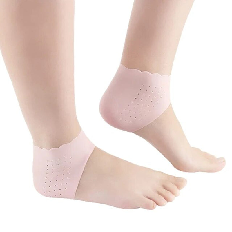 "Revitalize and Soothe Your Feet with Our Moisturizing Gel Heel Socks - Say Goodbye to Cracked Skin and Experience Ultimate Foot Care!"